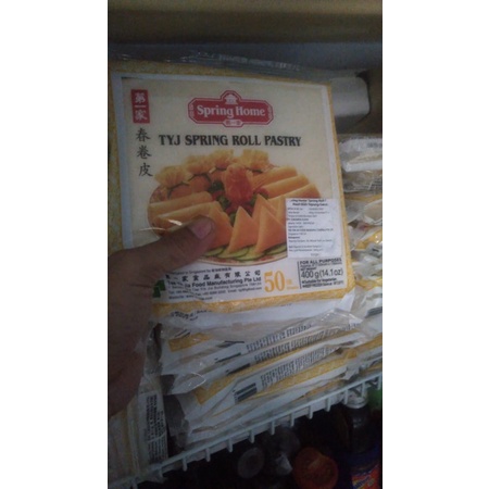 TYJ spring roll pastry 50 sheets 400gr