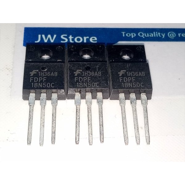 FQPF18N50  FDPF18N50 18N50 18N20 N-Channel 500V 18A  TO-220F