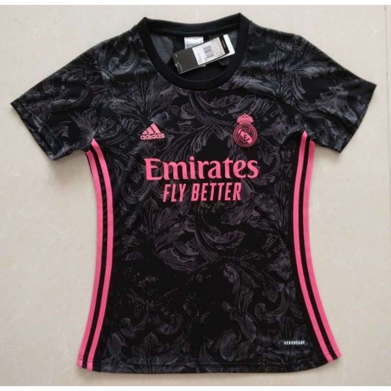 JERSEY LADIES REAL MADRID 3RD 2020/2021 GRADE ORIGINAL NEW (PEREMPUAN)