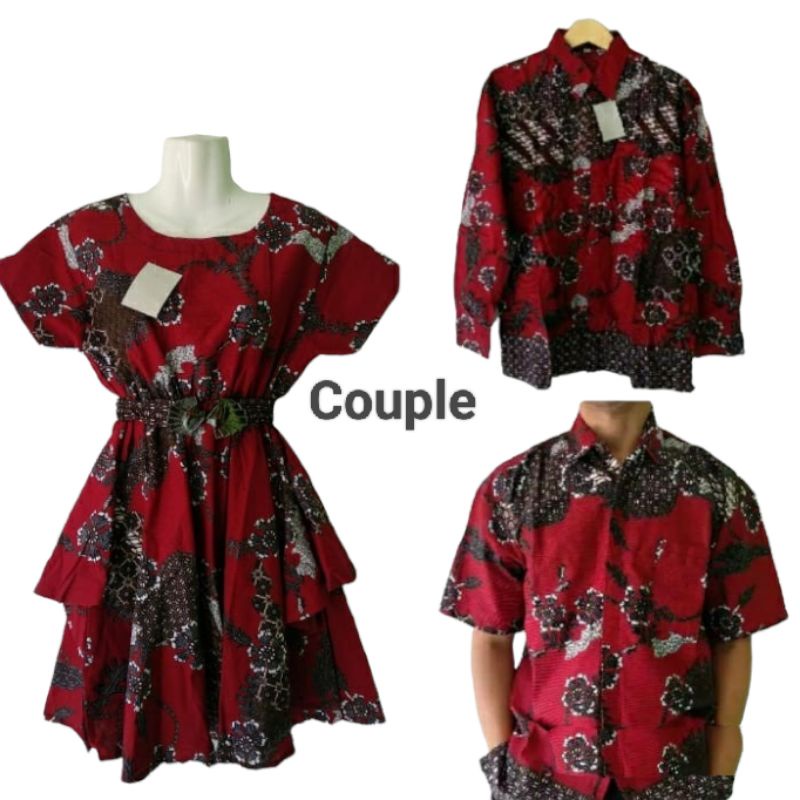 Dress Kemeja Batik Seragam Batik Yuliani