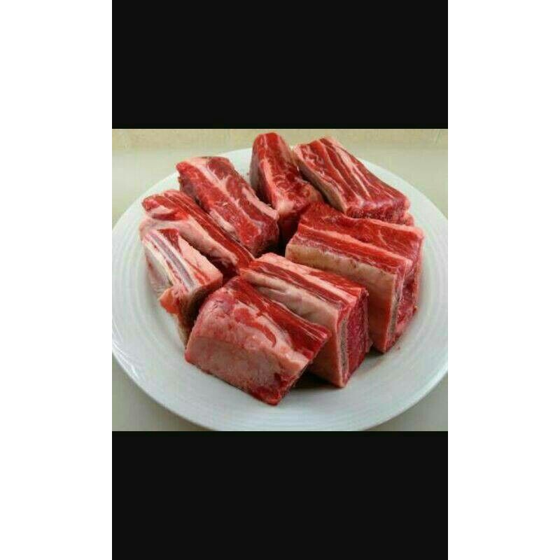 

IGA SAPI SUPER / AUS BEEF RIBS POTONG KOTAK 4-5cm 1kg