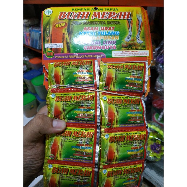 

BUAH MERAH KAPSUL ORIGINAL PLUS MAHKOTA DEWA