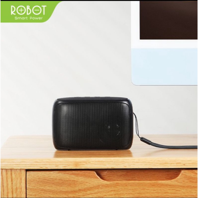 Robot RB110 Speaker Bluetooth Usb Flashdisk/TF Card - Speaker Wireless Robot RB110