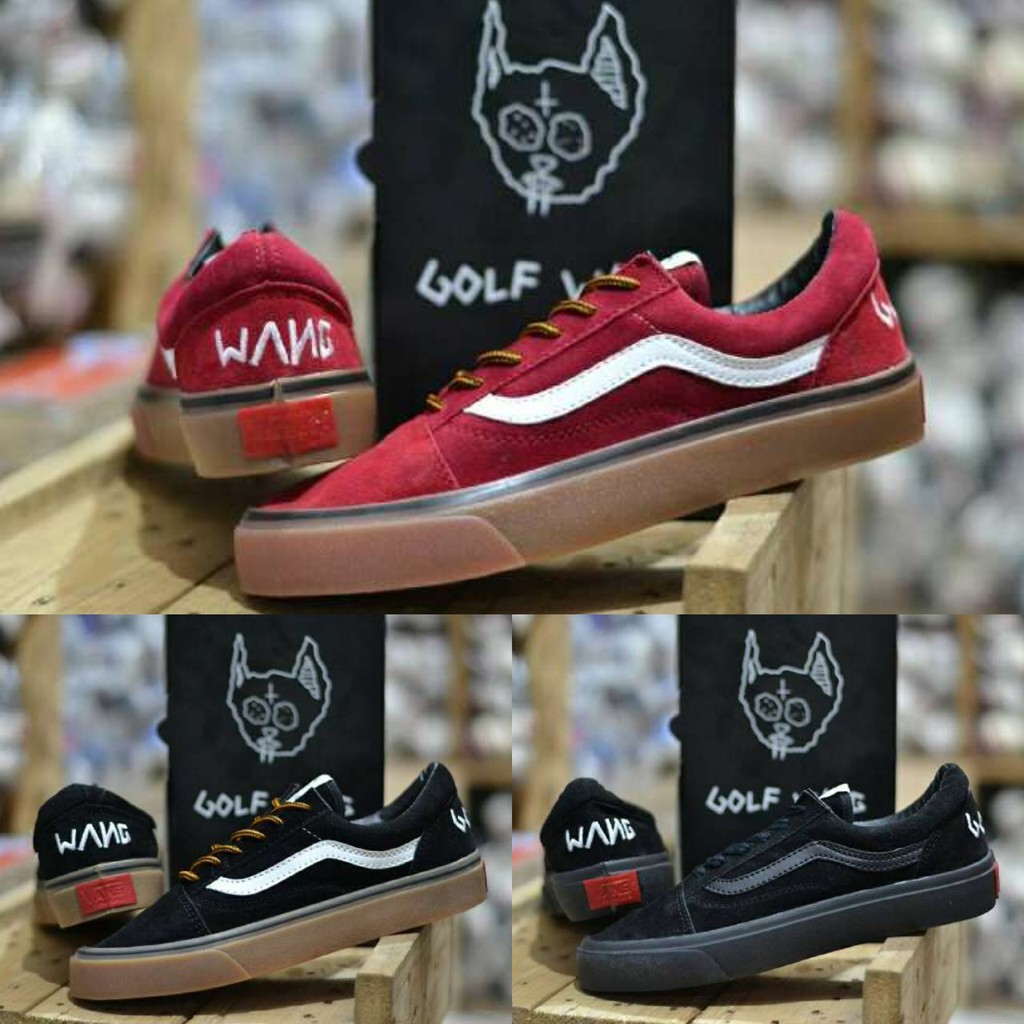Sepatu Pria Vans Sk8 High Rebel Black List White Waffle DT IMPORT 01 Made In China 02 Casual murah