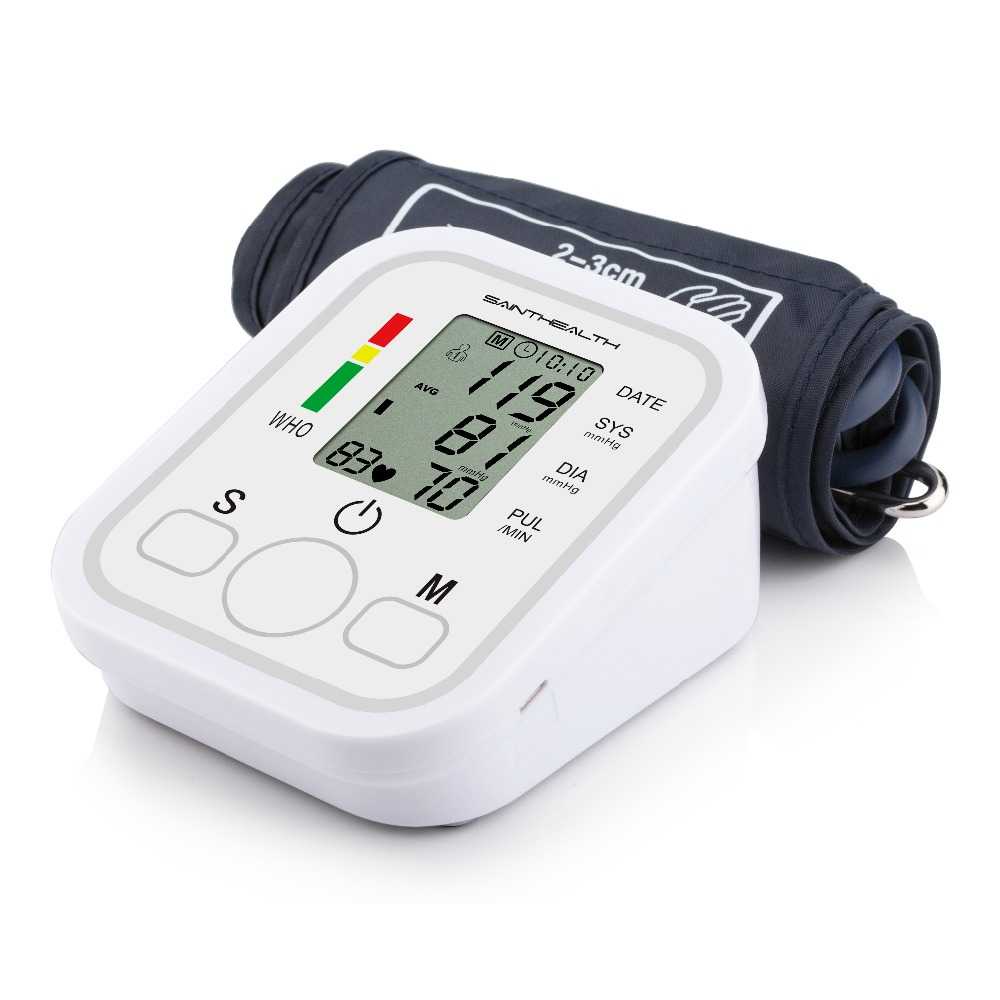 Alat Tensi Darah Tensimeter Digital Alat Cek Pengukur Tekanan Darah Otomatis Tensi Meter Lengan LCD Display Omicron Sphygmomanometer with Voice TaffOmicron