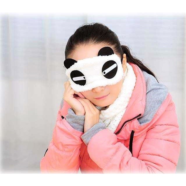 Swopply HL0071 Penutup Mata Tidur Karakter  Panda Sleeping Eye Cover Mask