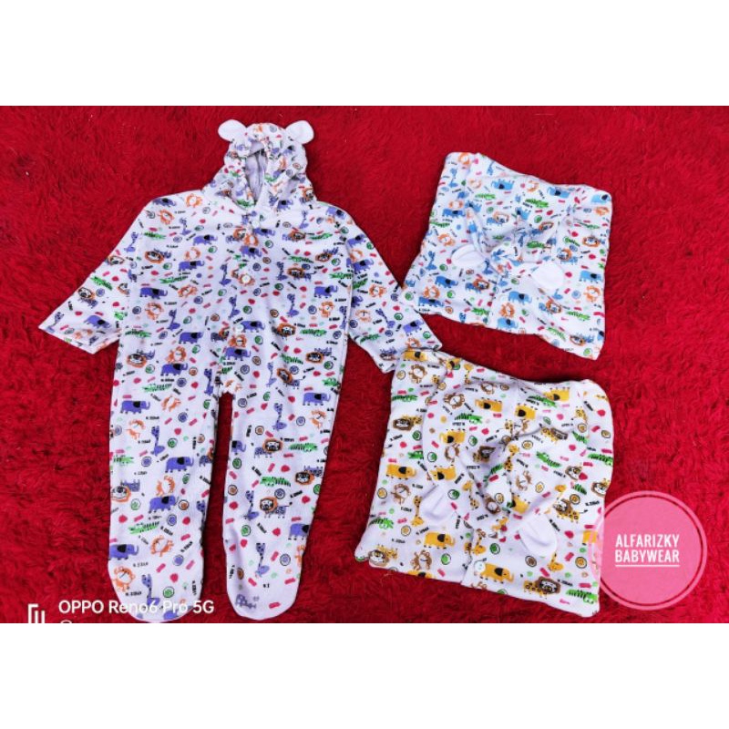 BAJU KODOK/JUMPSUIT BAYI TUTUP KAKI