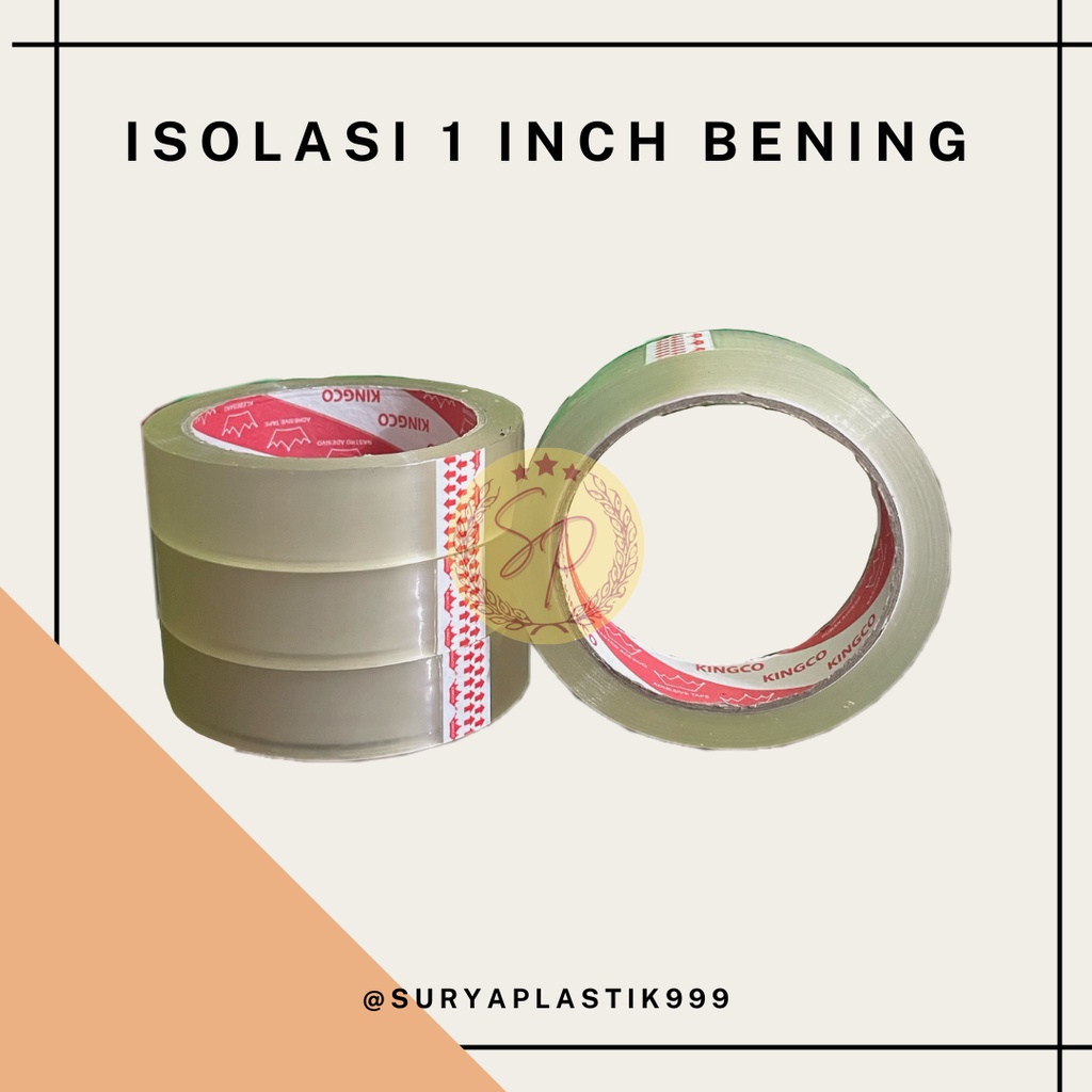 

ISOLASI 1 INCH BENING 24 MM X 50 M