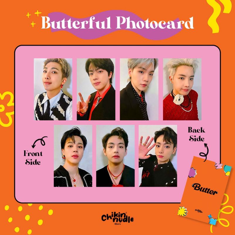 Butterful BTS Photocard Series | Unofficial
