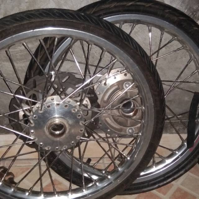Velg rossi ninja rr 150 siap pakai
