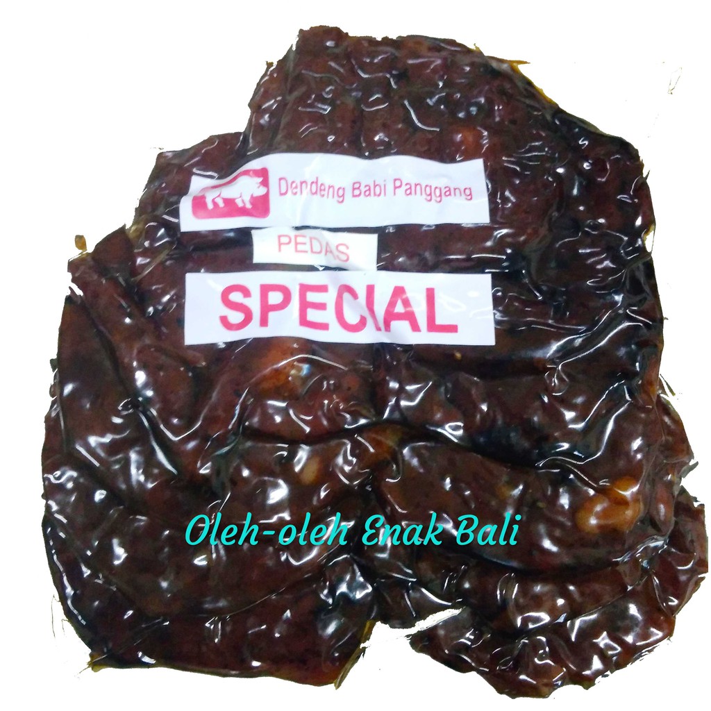 

Dendeng Babi Panggang Pedas Special (Lada Hitam) Titiles 250 gr