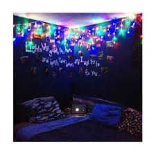 Lampu Tumblr LED - Lampu Natal Kelap Kelip - Rainbow Red 10 meter