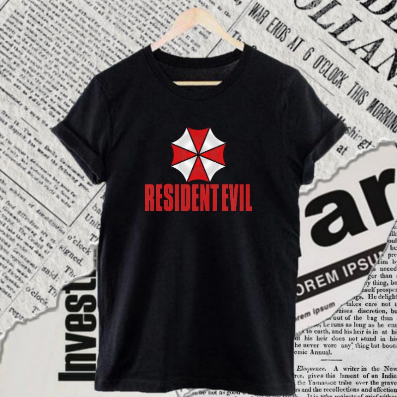 T-SHIRT KAOS RESIDENT EVIL