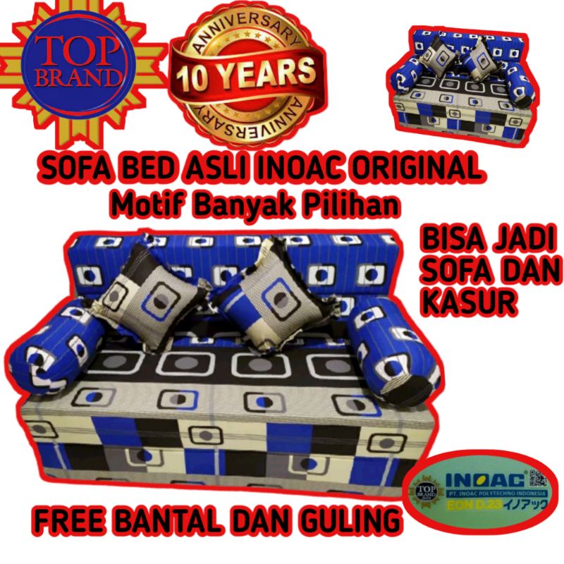 Kasur Sofa Bed Inoac Ukuran 200x120x20cm