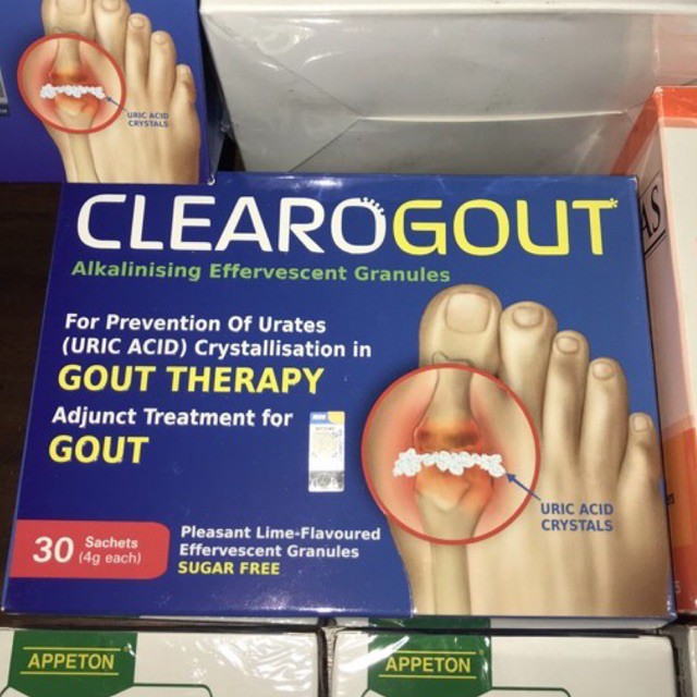 Clearogout Alkanising Effervescent Granules 1s