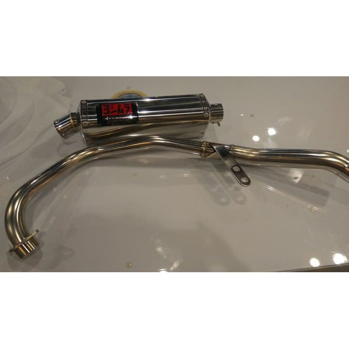 Promo Promo Knalpot Racing Full Stainless Satria FU 150 Yoshimura Original