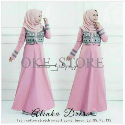 Alinka dress pink