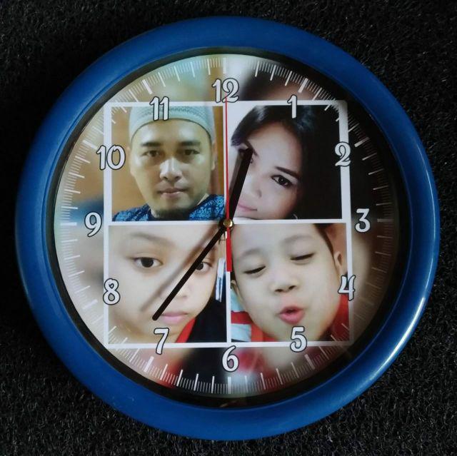 Jam Dinding Custom 1 Foto