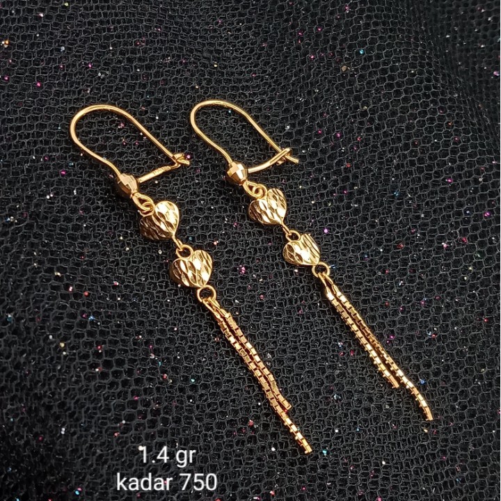 Anting Emas 17K - 1.4 gr Kadar 750 - 640