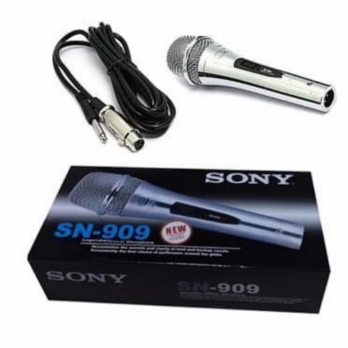 MIC SONY SN 909 MIC KABEL SONY MICROPHONE SONY SN 909 MIC KABEL MIC KARAOKE SONY SN-909 Terlaris