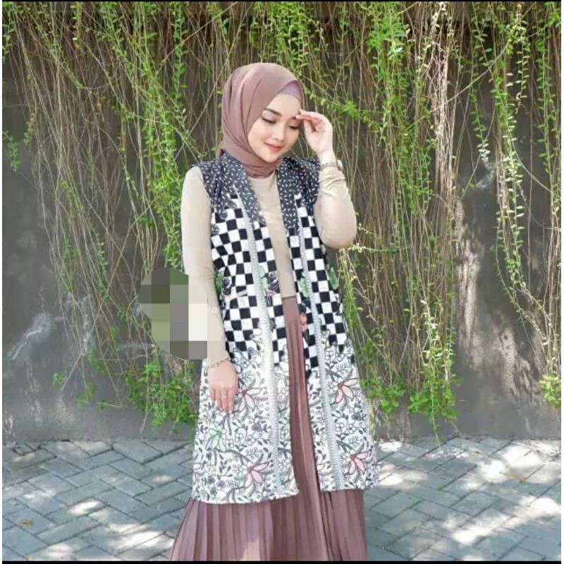 AUTER BATIK PANJANG_AUTER MURAH_ CARDIGAN BATIK_KARDIGAN MURAH