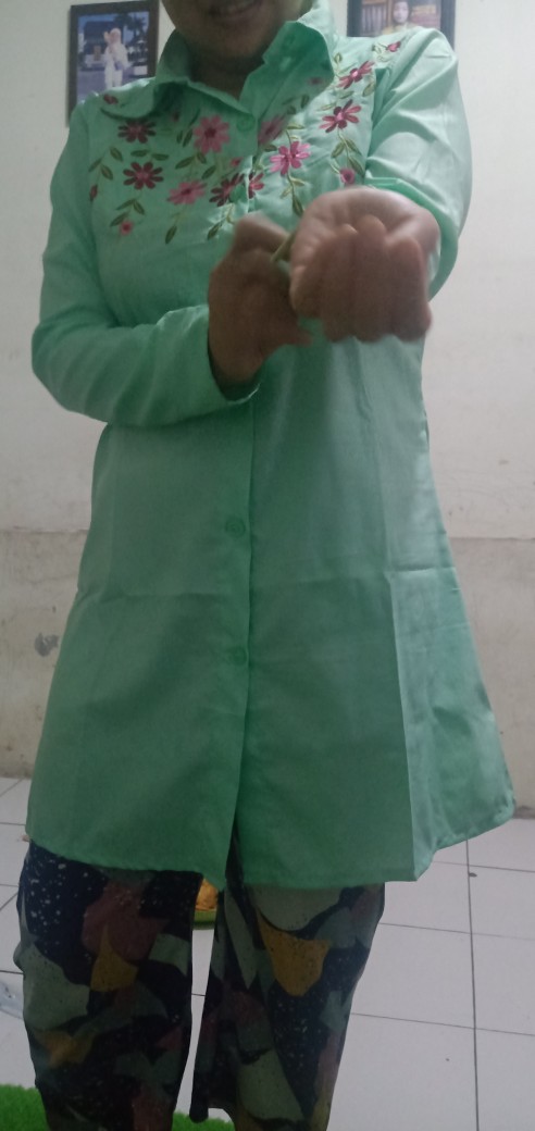 Kemeja Tunik Batik Fashion Wanita - Kyoko Xl