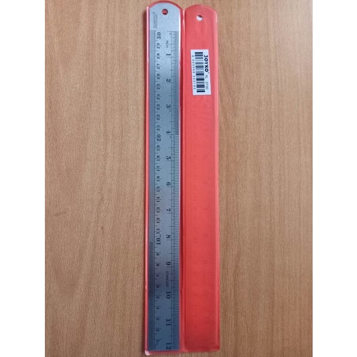 

Hari Ini Penggaris Stainless Stell 12" Inch ( 30Cm ) Penggaris Tukang Terbatas