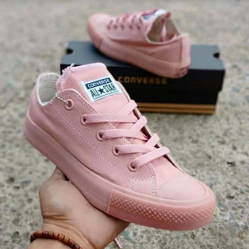 SEPATU CONVERSE ALL STAR PINK PEACH PREMIUM QUALITY