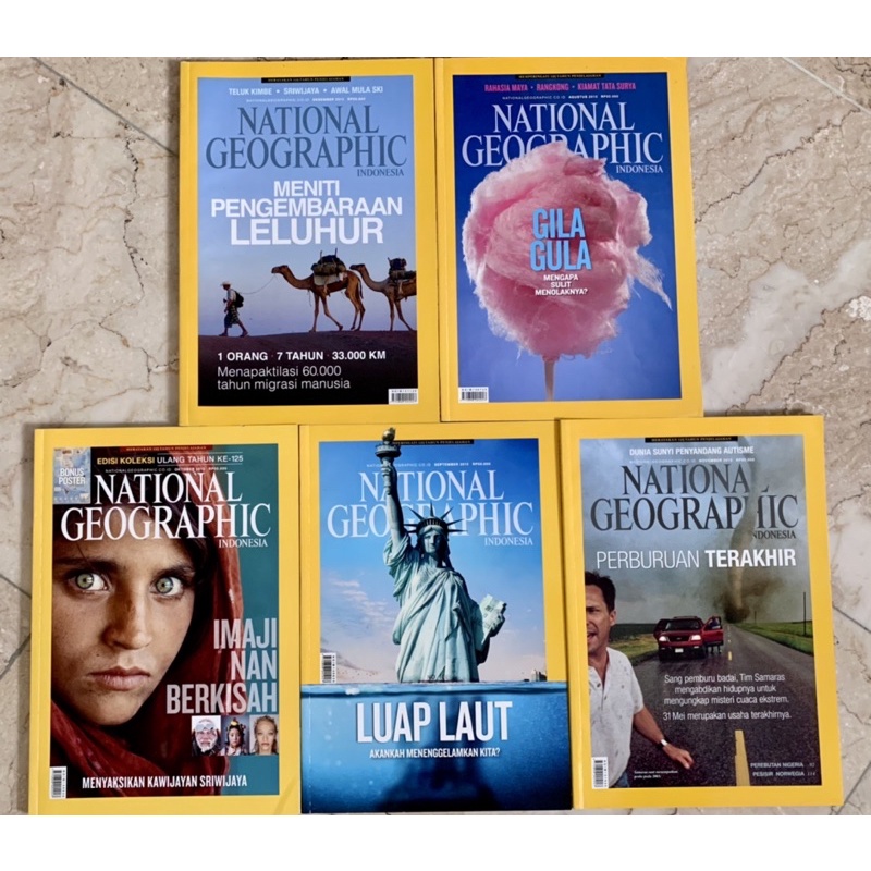 Majalah National Geographic Indonesia - PRELOVED