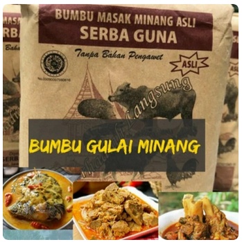 

BUMBU MASAK MINANG ASLI SERBAGUNA 250GR