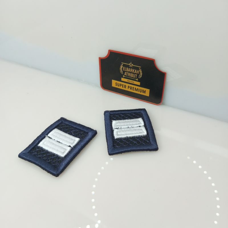 PANGKAT PDL KUMHAM 2B POLSUSPA KEMENKUMHAM IMIGRASI BORDIR MOTIF TIMBUL ORIGINAL ELBARKAH SUPER PREMIUM