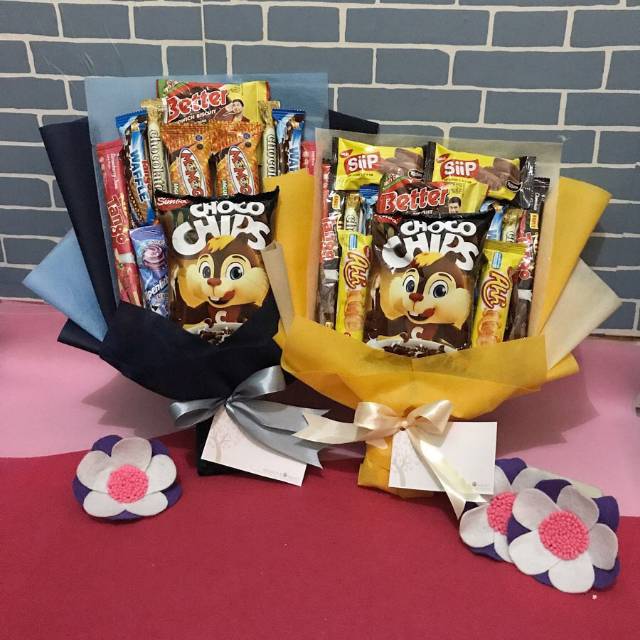 

CC030 (READY STOCK) BISA KIRIM DI HARI YANG SAMA -BOUQUET SNACK / BUCKET SNACK / BUKET MAKANAN / SNACK BUKET-