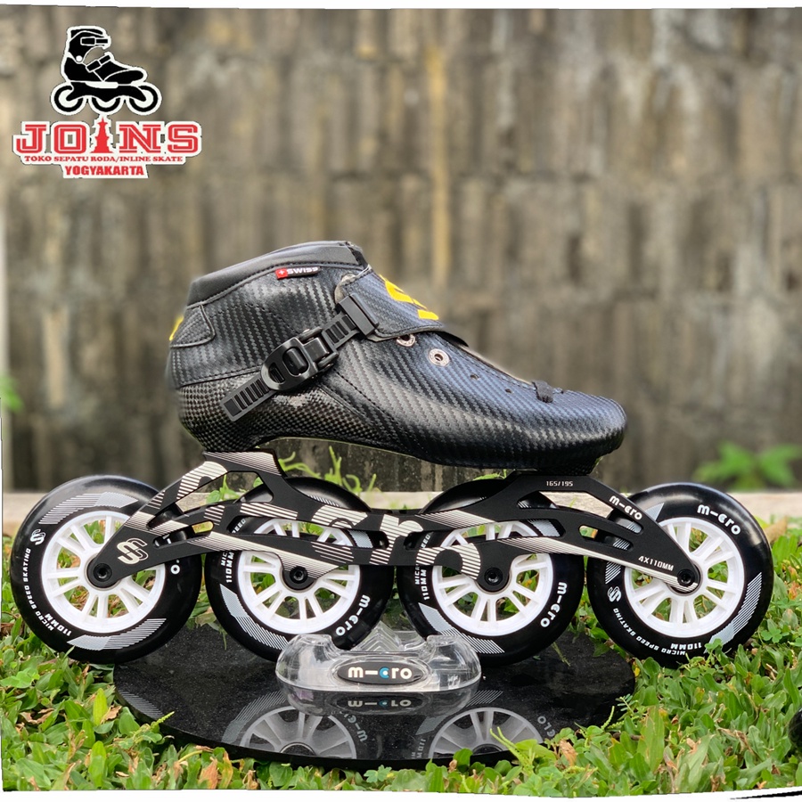 Sepatu Roda Speed Inline Skate M-cro (Micro) Dynamic Speed Shadow