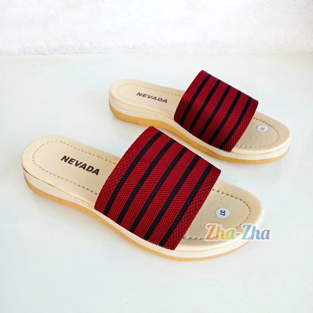 Sandal Wanita Terbaru Wedges sandal Sandal Wanita kekinian Sandal wanita Sandal Rajut Wainta