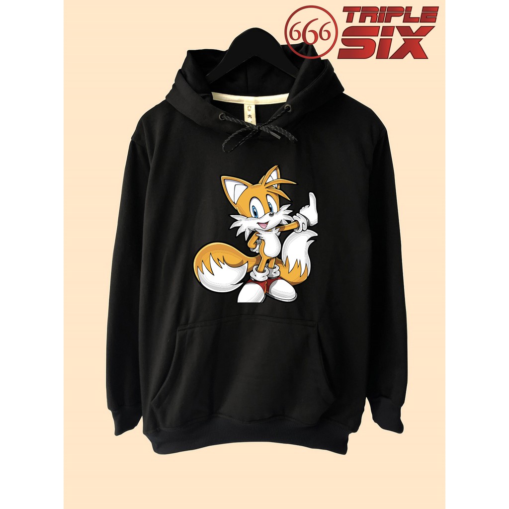 Jaket Hoodie Sonic the hedgehog Tails