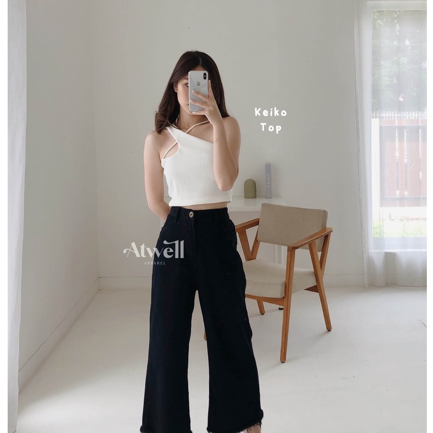 Avery Denim Jeans Culotte