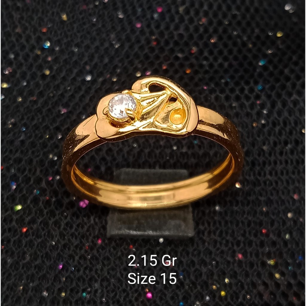 Cincin Emas 17 K - 2.15 Gr Kadar 750 - 2877