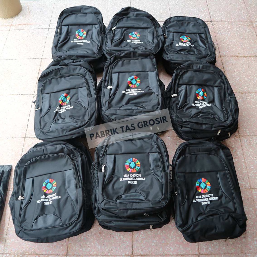 GROSIRAN MURAH TAS SABLON SDGS DESA JOGOBOYO TAHUN 2021 RANSEL SOUVENIR SEMINAR PROMOSI BERKUALITAS