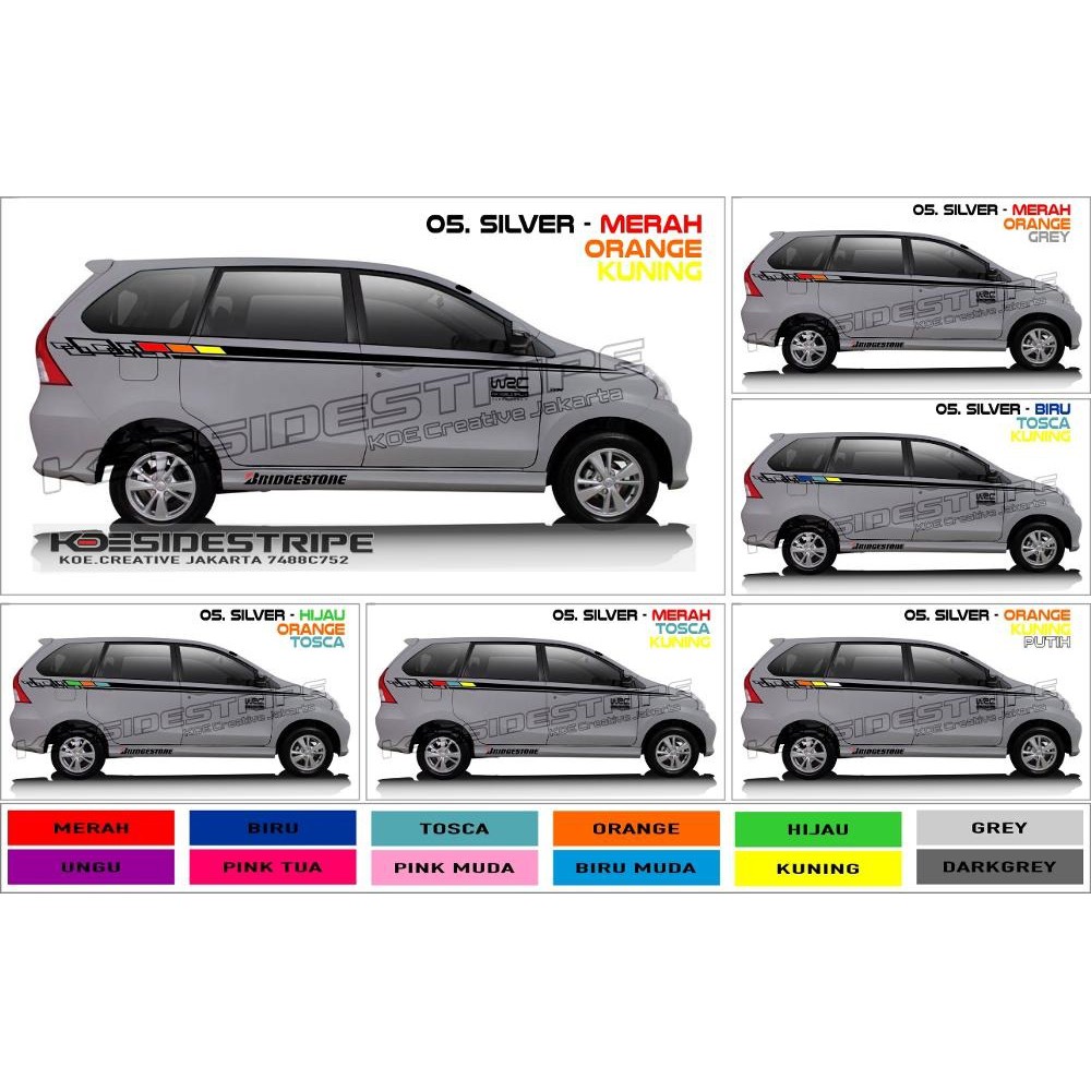 Cutting Sticker Mobil Wayang Ottomania86