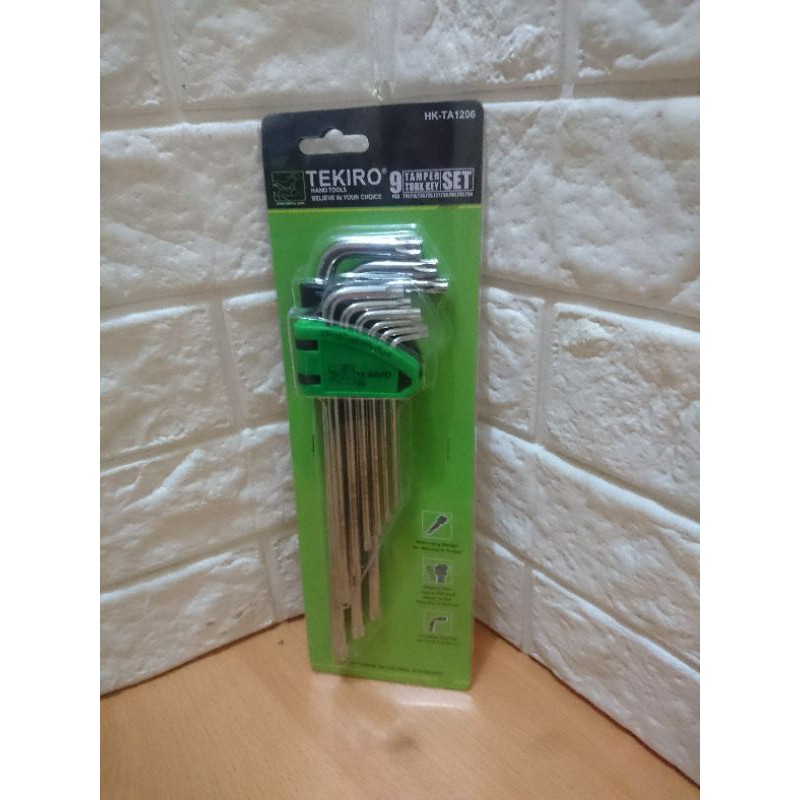Tekiro kunci L bintang set panjang