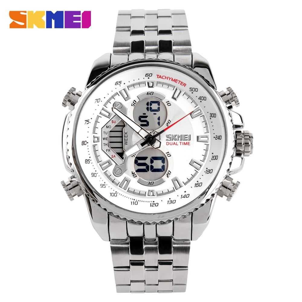 Jam Tangan Pria SKMEI Elgrand 0993 Waterproof Digital Analog Original