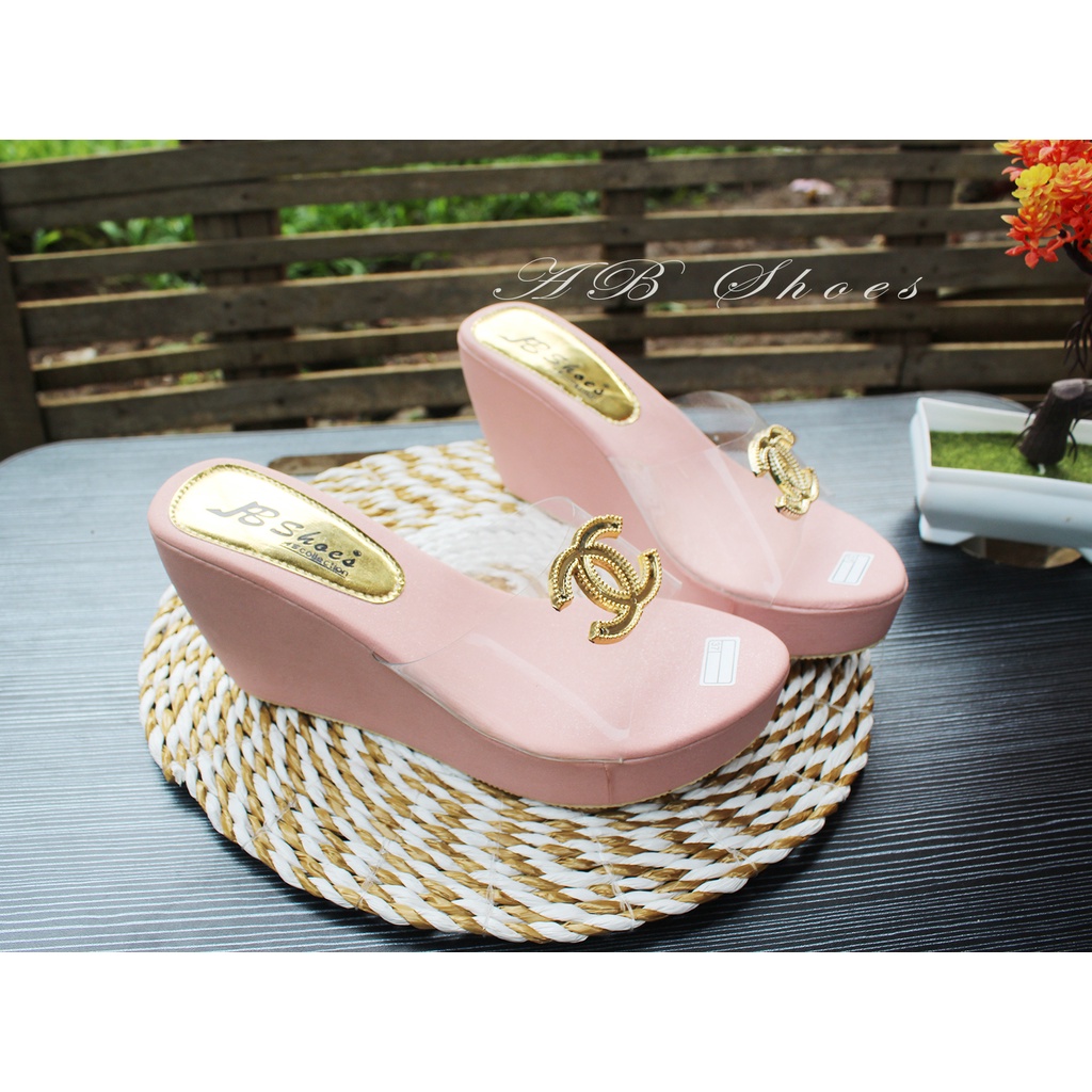 Wedges Wanita Trendy Sandal Wanita Kekinian