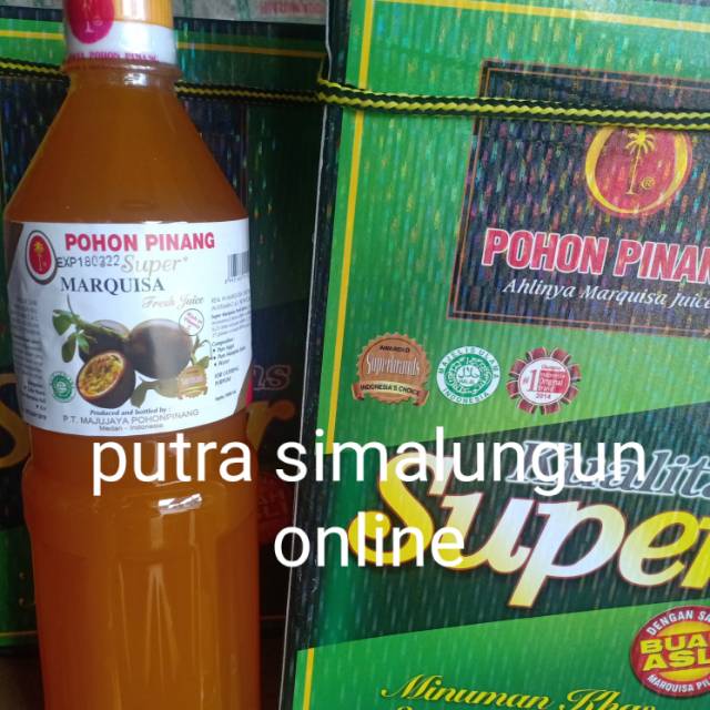 

SIRUP MARKISA POHON PINANG SUPER 1botol