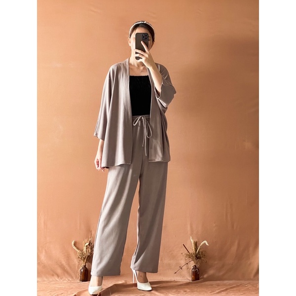 Ciella Set (1 Set Outer + Pants Knit Premium)