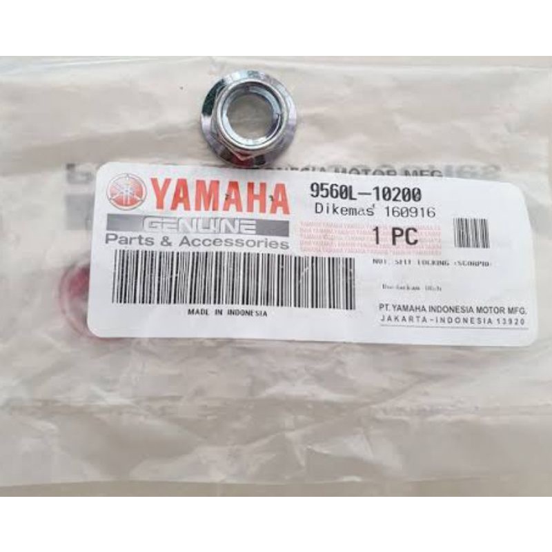 MUR SHOCK BELAKANG ORIGINAL YAMAHA JUP MX, VIXION / NUT SELF LOCKING 9560L-10200