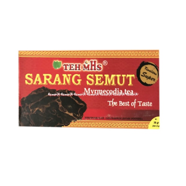 Teh MHS 20sachet Sarang Semut Myrmecodia Tea Teh Ants Tea Untuk Nyeri Rematik Kanker M H S Untuk Penyakit Jantung