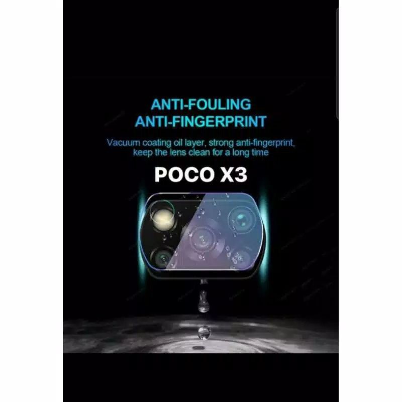 Tempered Glass Camera Xiaomi Poco X3 NFC / Poco X3 Pro New Pelindung Kamera