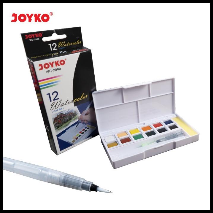 

Watercolor Cat Air Joyko Wc-2000 12 Colors Warna