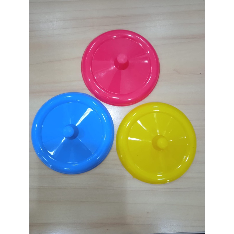 Tutup Gelas Plastik Mahkota / Glass Lid / Tutup Gelas Plastik Warna Murah