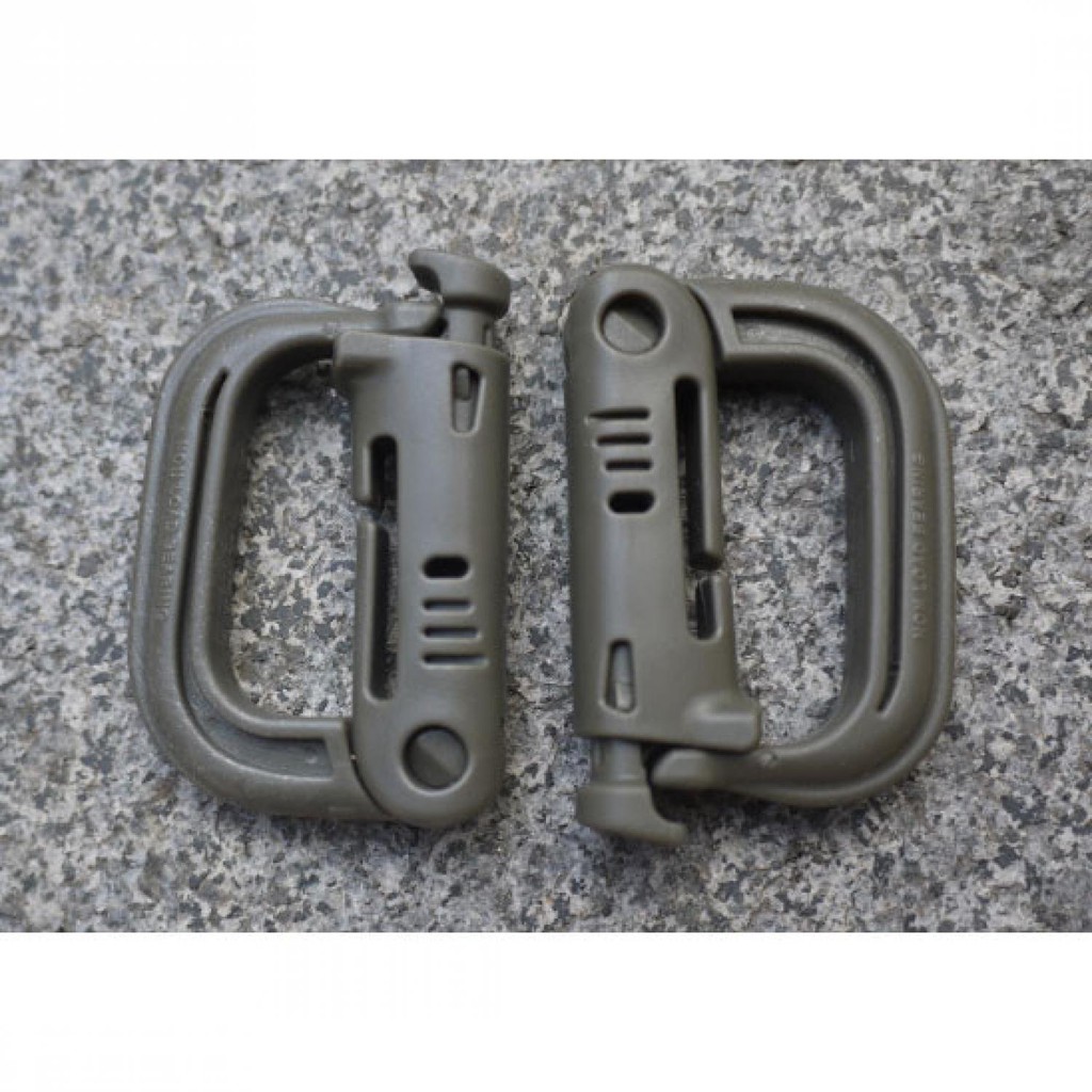 D D Ring Buckle Carabiner with Quickdraw - K307 ( Mughnii )